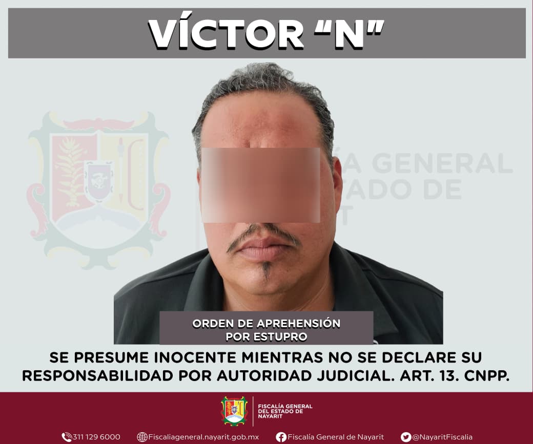 Capturado en Bahía de Banderas por el delito de estupro