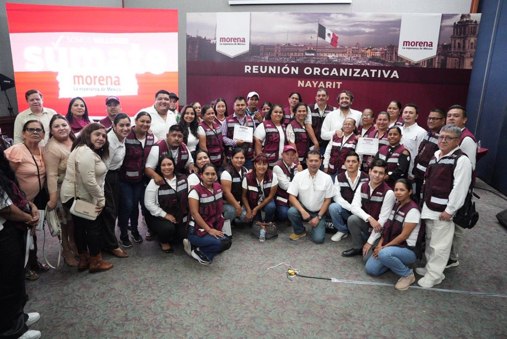 irv-1024x684 Reconocen en Nayarit el trabajo territorial de Morena tras superar meta de afiliación